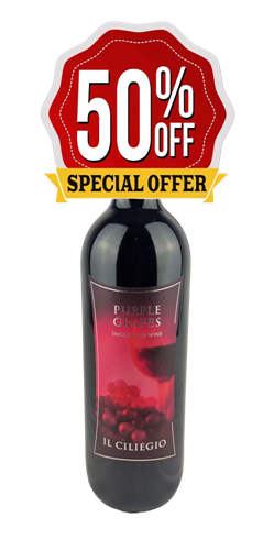 PURPLE GRAPES - SWEET RED WINE IGT 2026